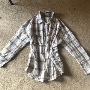 Plaid button up